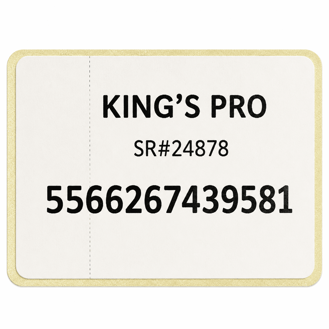 King's Pro IPTV Activation Card — 1 Year — Ready-to-use activation card with 12 months of full access